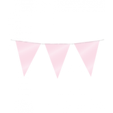Vlaggenlijn Babyroze Folie 10 m